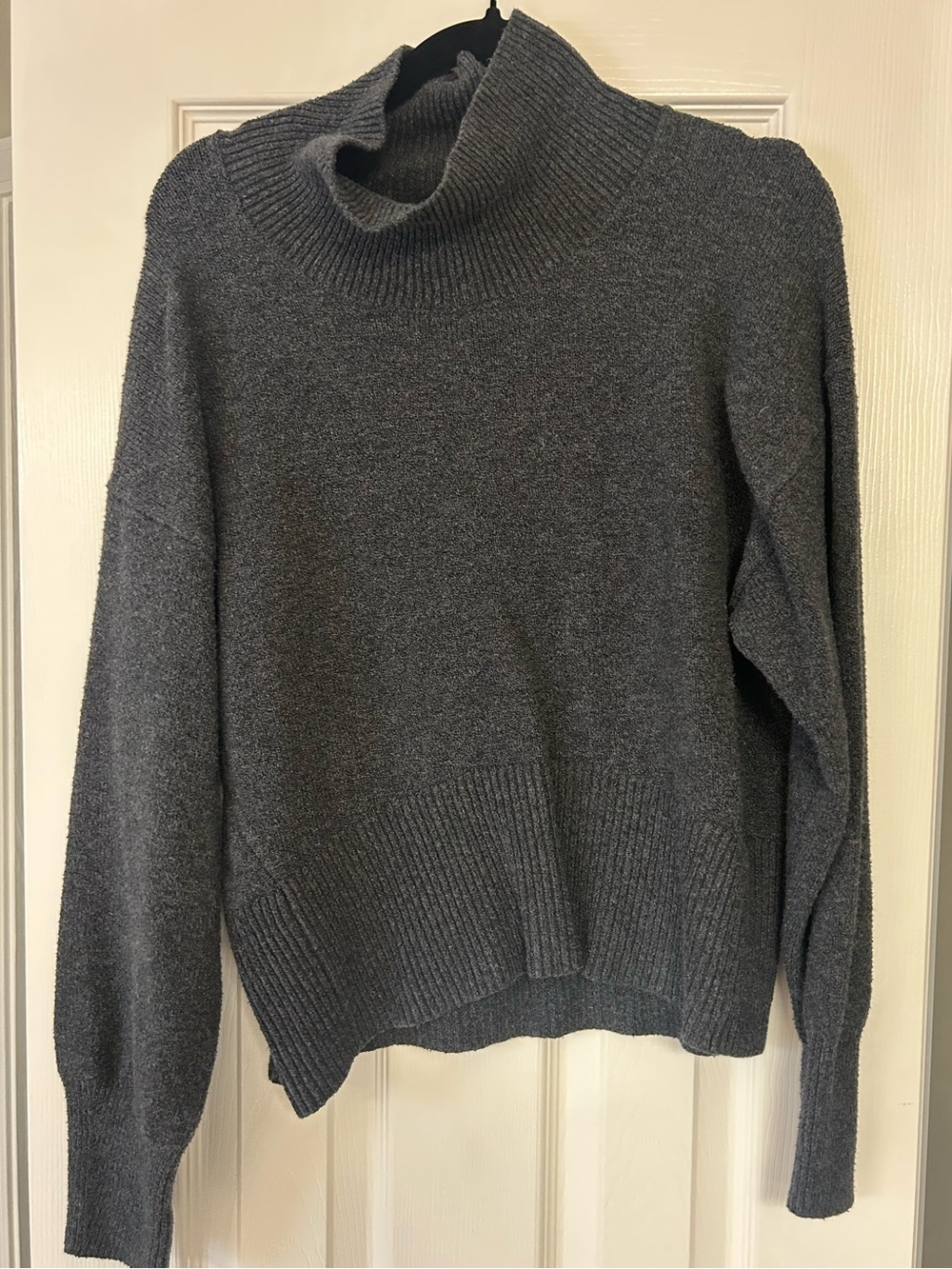 a new day Charcoal Knit Turtleneck Sweater